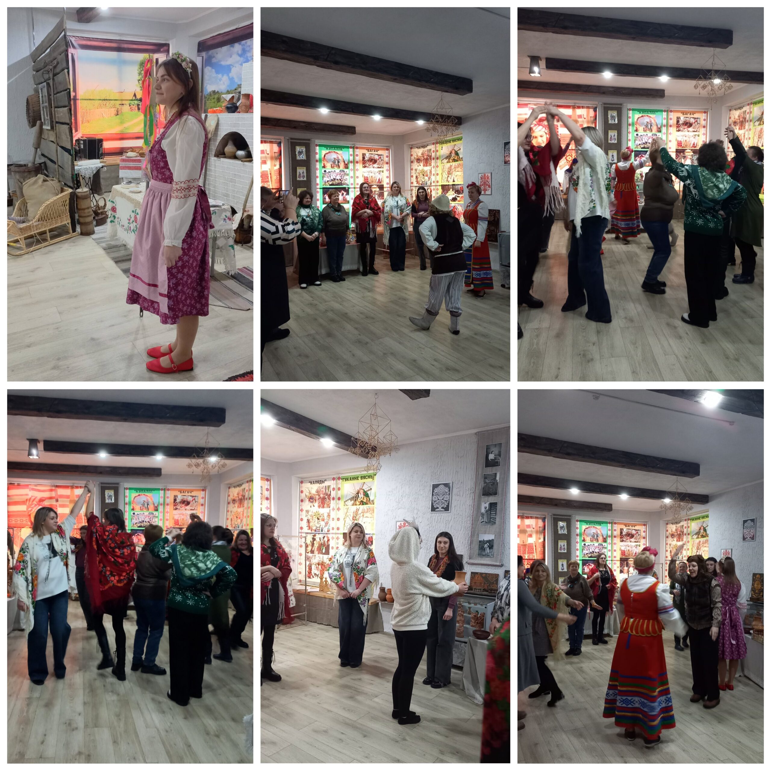 <p>В нашем детском саду прошел волшебный семинар-практикум «От порога до звезды: славянские колядки в детском саду», посвященный белорусским колядкам. Педагоги полностью погрузились в атмосферу Святок: разучивали щедровки, играли в народные игры, водили калядный хоровод и встречали самых настоящих ряженых — Щедру, Козу, Цыганку, Медведя и Деда!<br />
Это был не просто мастер-класс, а живой опыт, который поможет педагогам района устроить для детей незабываемый и сказочный праздник Коляды. А завершилось всё душевным угощением — традиционной кутьей и узваром. Мы уверены, что после такого практического экскурса в праздничные Кодядки педагоги будут во всеоружии творчества и традиций!<br />
 Ссылка на просмотр мастер-класса: https://youtu.be/HsAbXF3nPRg </p>
